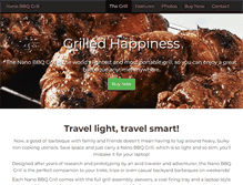 Tablet Screenshot of nanobbq.com